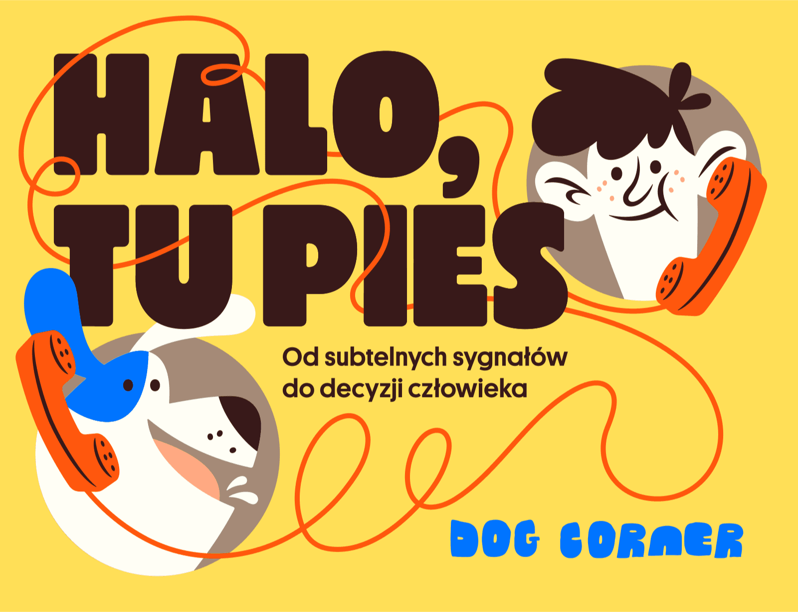 Halo, tu pies — okładka